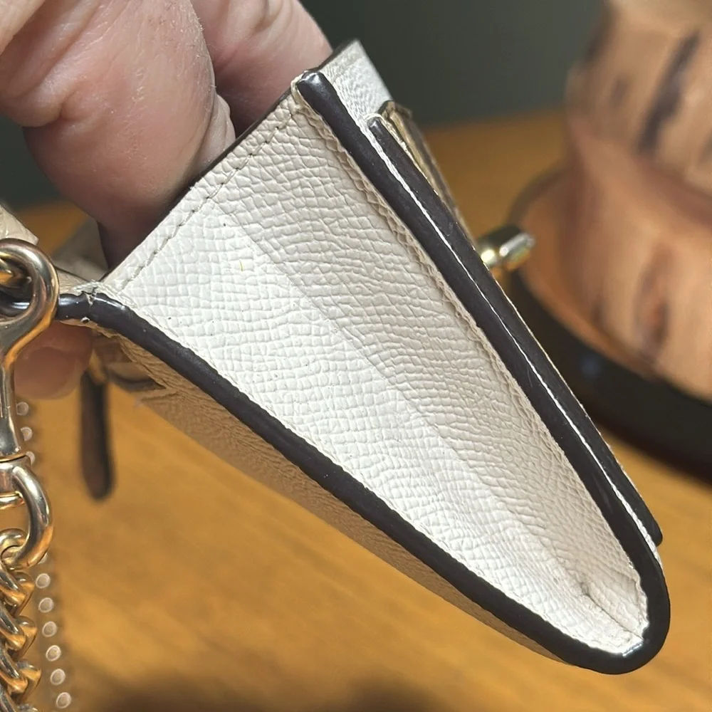 COACH Slim Turnlock Envelope Wallet With Chain - Picture 16 of 16